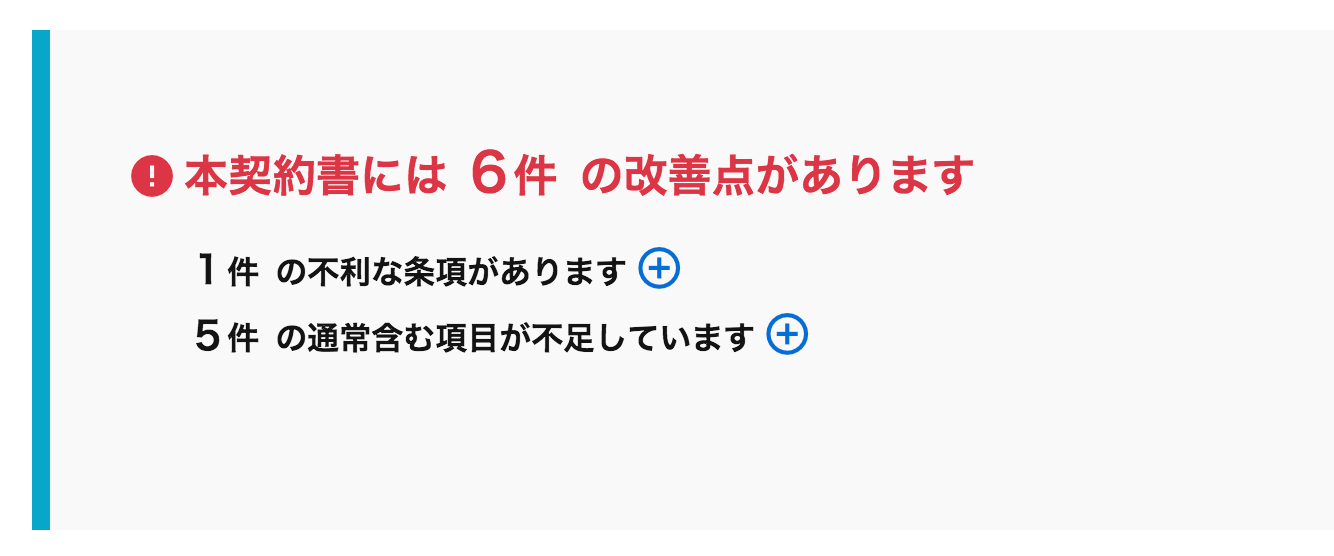 契約書全体での改善ポイント